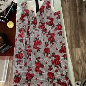Torrid Floral Belted Dress